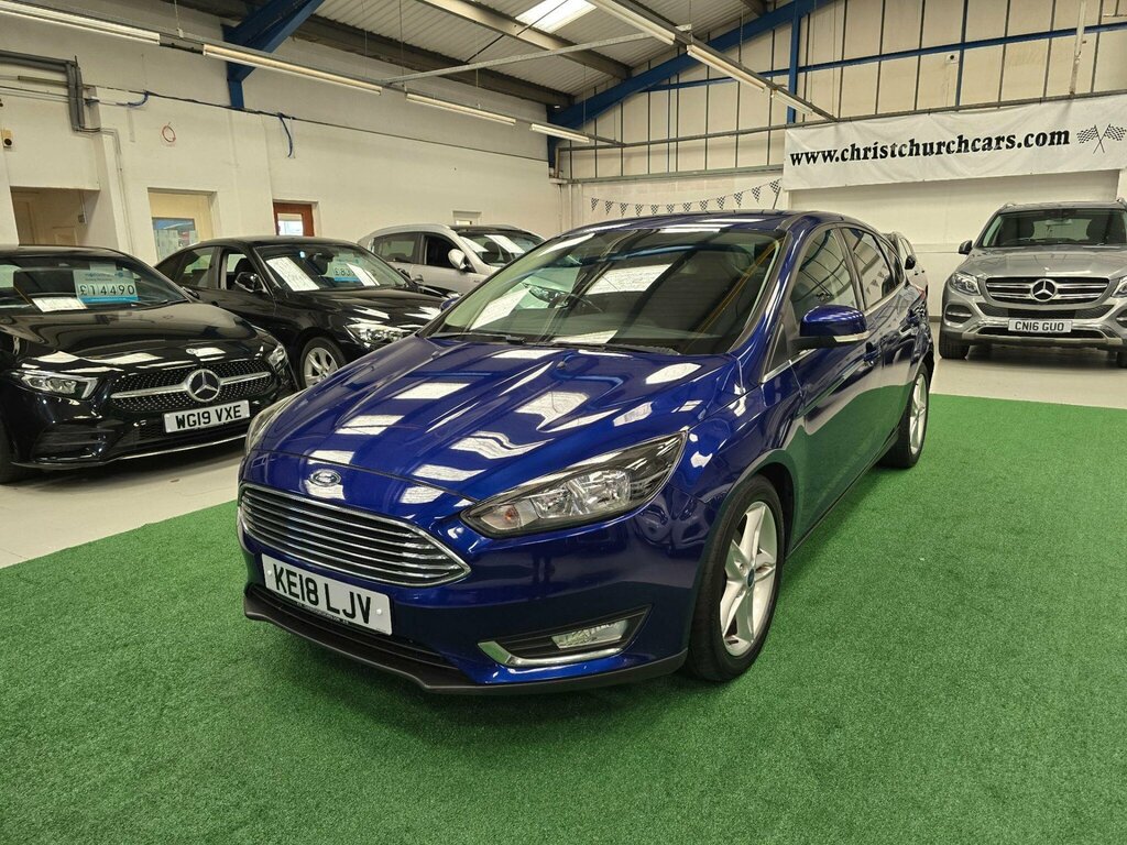 Ford Focus 1.5 Tdci Titanium Euro 6 Ss KE18LJV Blue #6