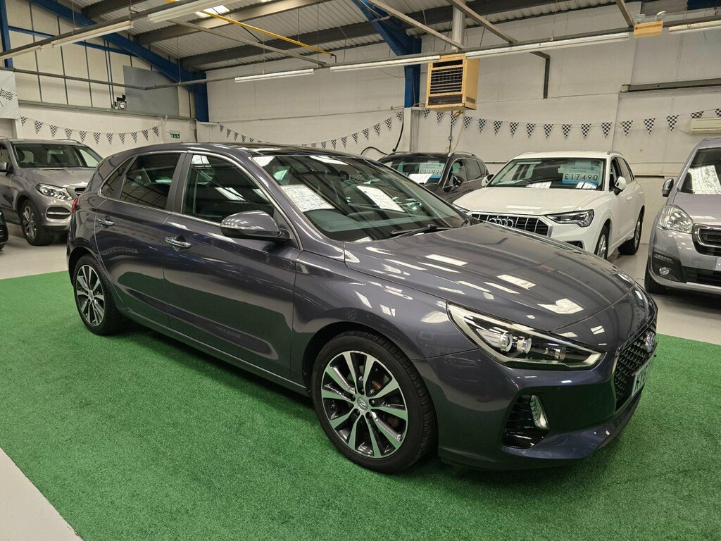 Hyundai I30 1.4 T-gdi Blue Drive Premium Se Dct Euro 6 Ss 5 Grey