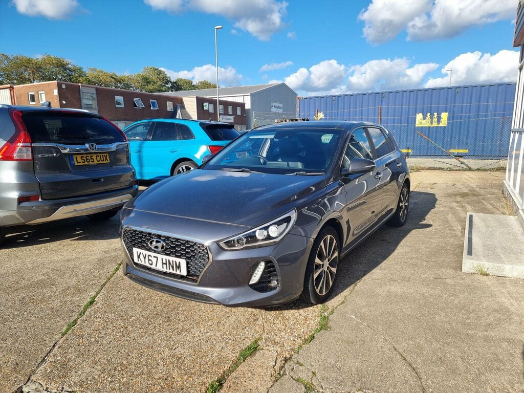 Hyundai I30 1.4 T-gdi Blue Drive Premium Se Dct Euro 6 Ss 5 Grey #2