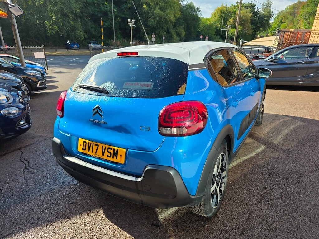 Citroen C3 Puretech Flair Hatchback DV17VSM Blue #4
