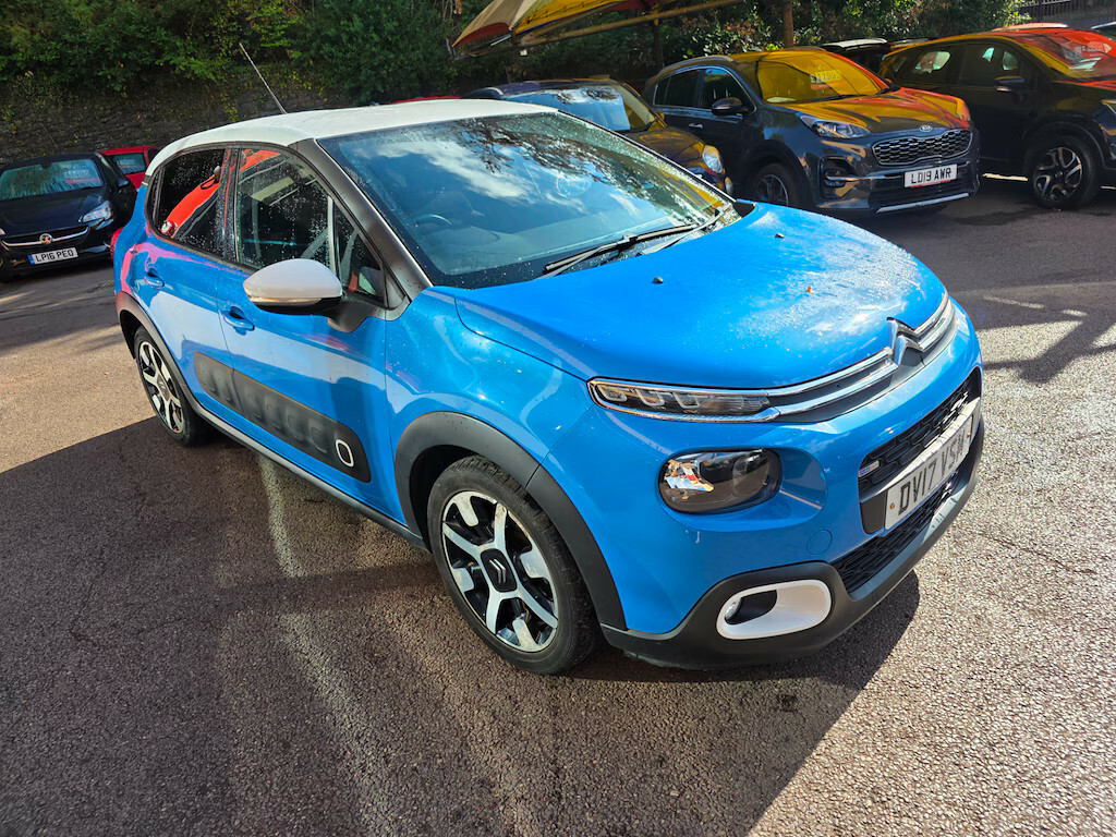 Citroen C3 Puretech Flair Hatchback DV17VSM Blue #6