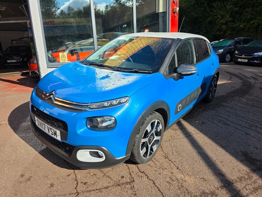 Citroen C3 Puretech Flair Hatchback DV17VSM Blue #3