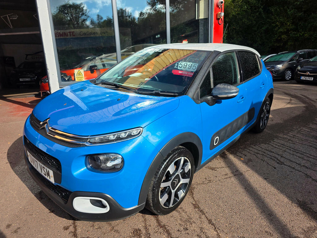 Citroen C3 Puretech Flair Hatchback DV17VSM Blue
