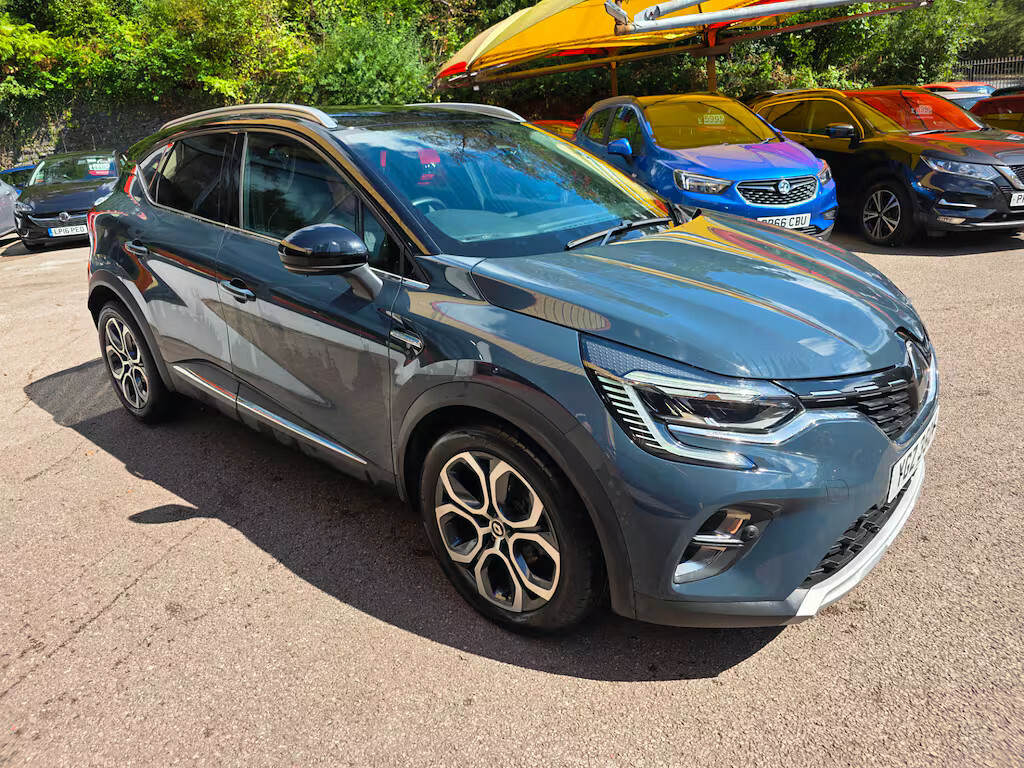 Renault Captur 1.0 Tce 90 Techno Hatchback YGZ3504 Black #4