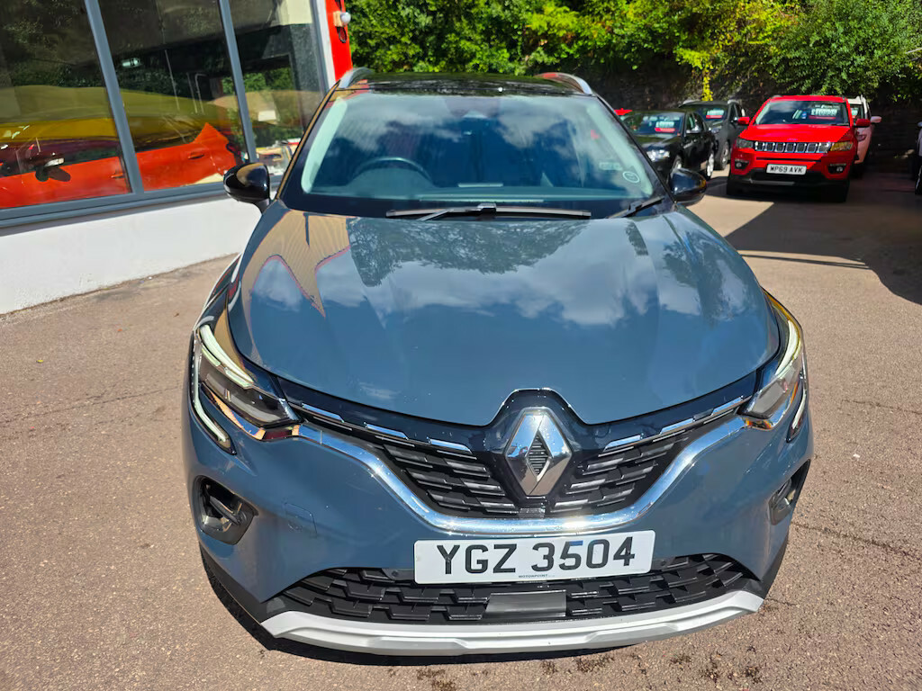 Renault Captur 1.0 Tce 90 Techno Hatchback YGZ3504 Black #3