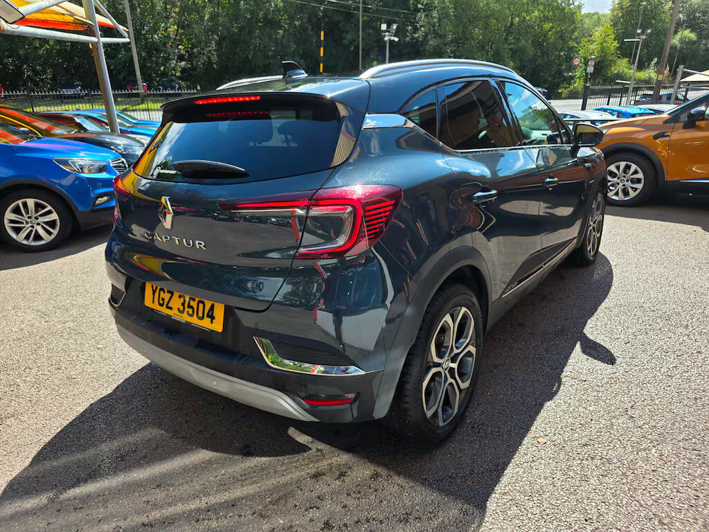 Renault Captur 1.0 Tce 90 Techno Hatchback YGZ3504 Black #5