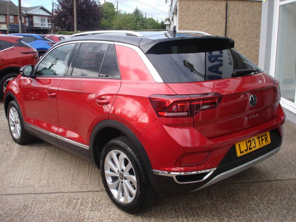 Volkswagen T-Roc 1.5 Tsi Style Red #3