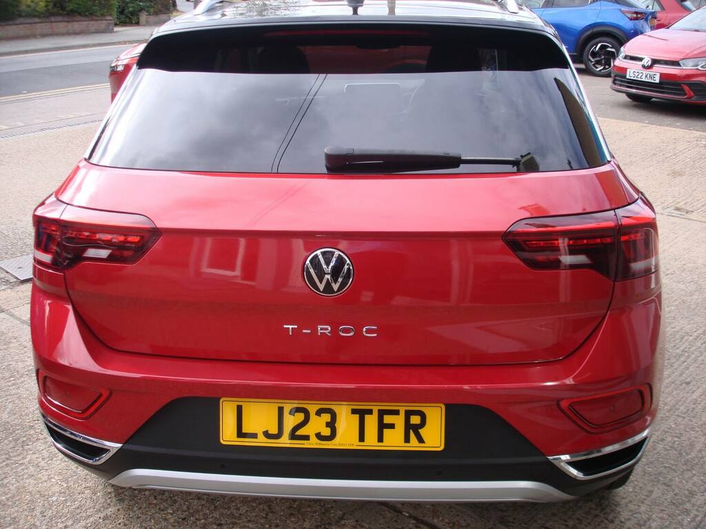 Volkswagen T-Roc 1.5 Tsi Style Red #5