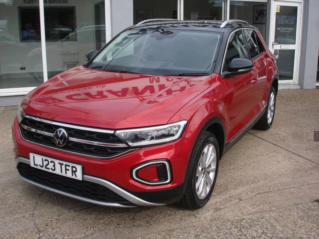 Volkswagen T-Roc 1.5 Tsi Style Red #2