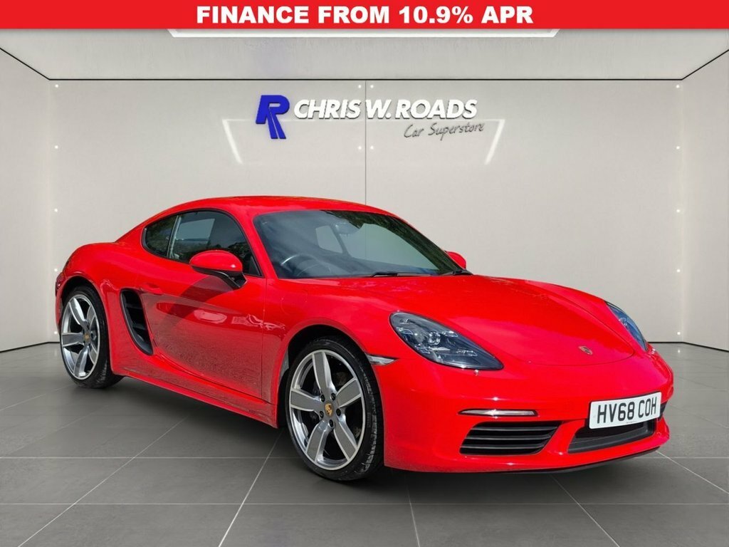 Porsche 718 Cayman Coupe Red