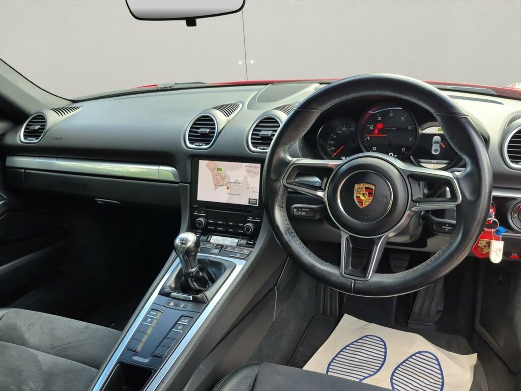 Porsche 718 Cayman Coupe Red #3