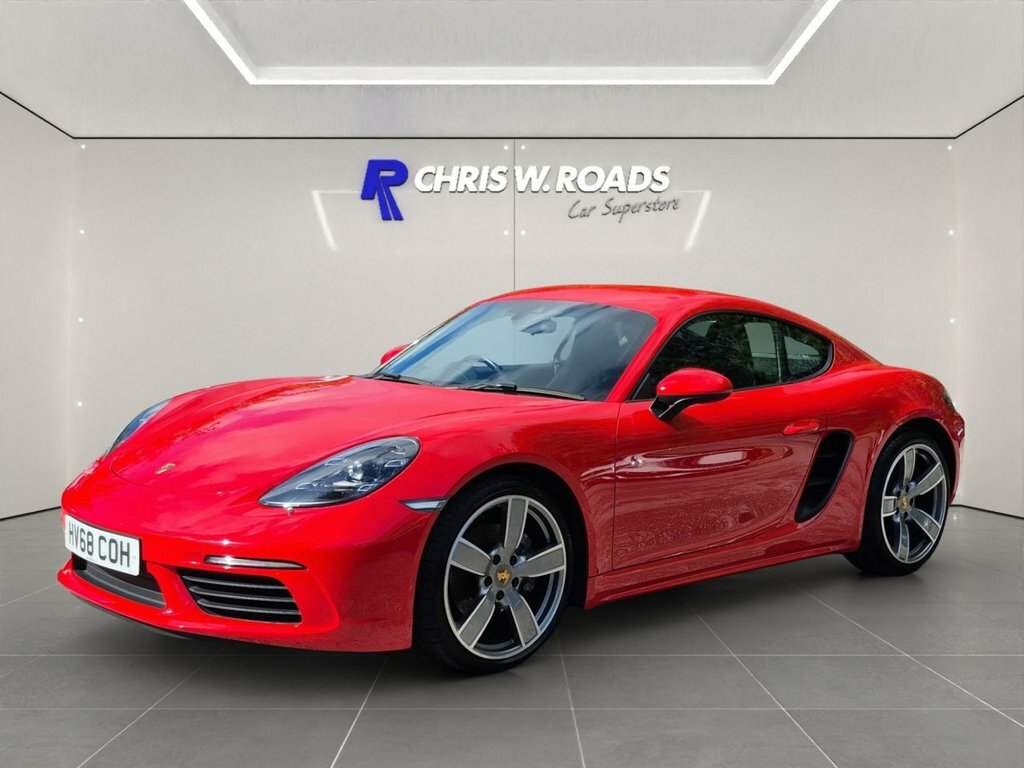 Porsche 718 Cayman Coupe Red #4