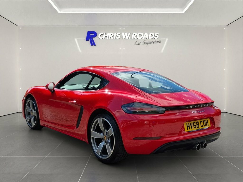 Porsche 718 Cayman Coupe Red #2