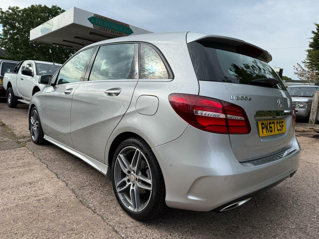 Mercedes-Benz B Class 2.1 B200d Amg Line Premium 7G-dct Euro 6 Ss 5 Silver #4