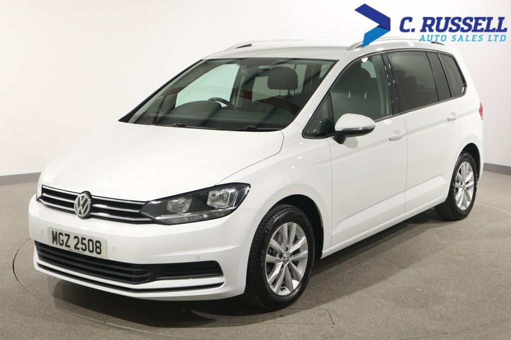 Volkswagen Touran 1.6L Se White #2