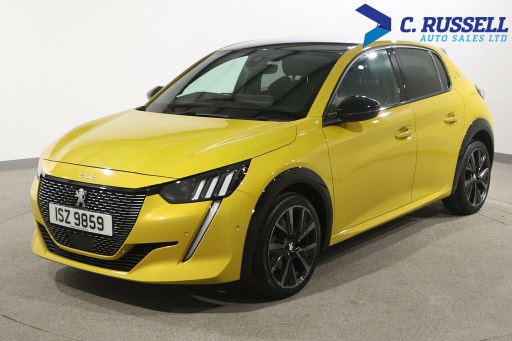 Peugeot 208 1.2L Gt Premium Yellow #2