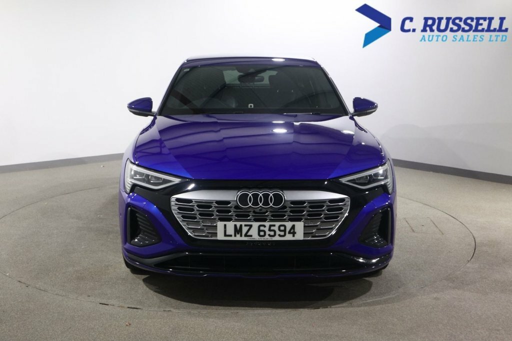 Audi Q8 e tron Suv Blue #3