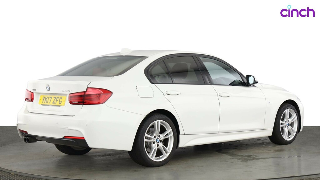 BMW 3 Series 320D Efficientdynamics Sport Step White #3