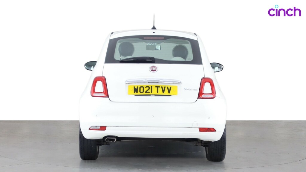 Fiat 500 Pop Black #6