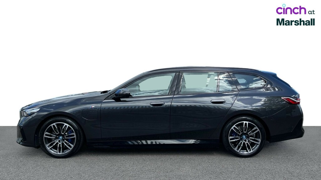BMW 5 Series Saloon Black #6