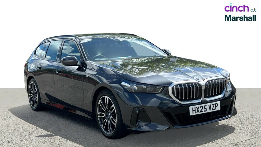 BMW 5 Series Saloon Black #1