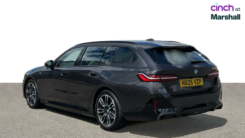 BMW 5 Series Saloon Black #5