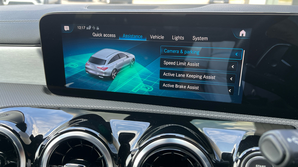 Mercedes-Benz CLA Class White #49