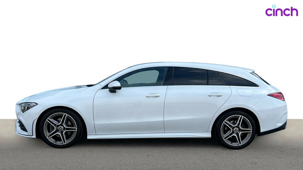 Mercedes-Benz CLA Class White #10