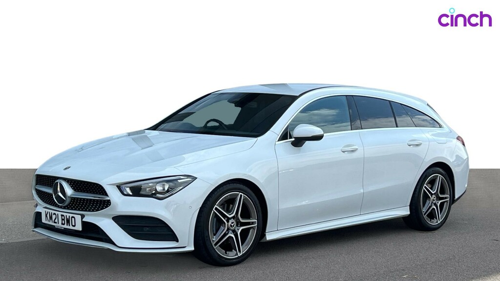 Mercedes-Benz CLA Class White #11