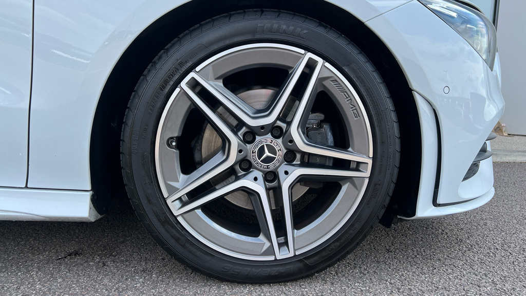 Mercedes-Benz CLA Class White #30