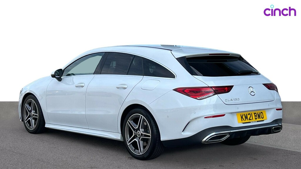 Mercedes-Benz CLA Class White #9