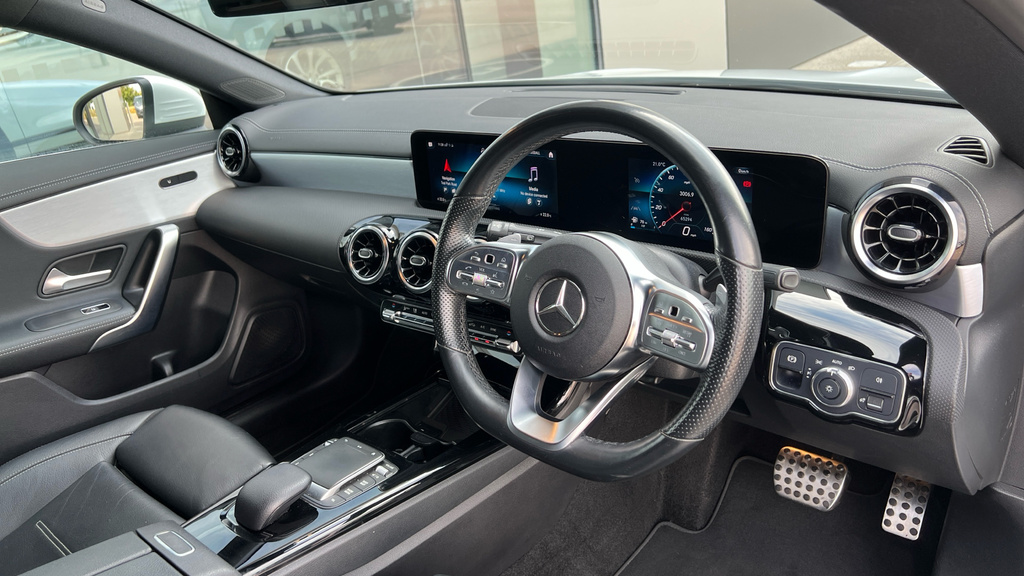Mercedes-Benz CLA Class White #13