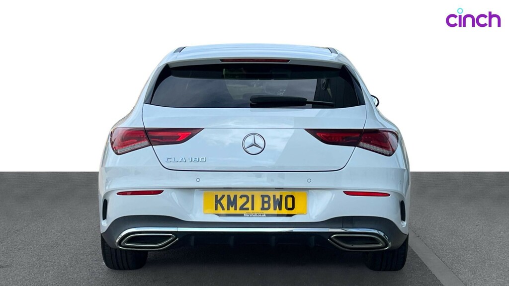 Mercedes-Benz CLA Class White #8