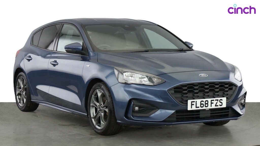 Ford Focus 1L St-line Blue #1