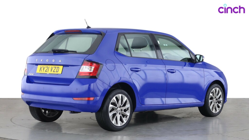 Skoda Fabia Blue #3