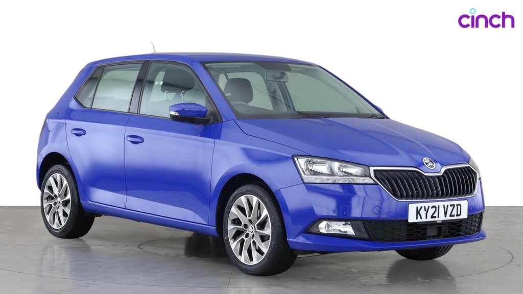 Skoda Fabia Blue #1