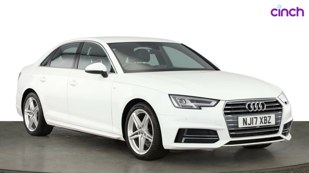 Audi A4 A4 S Line Tfsi White #1