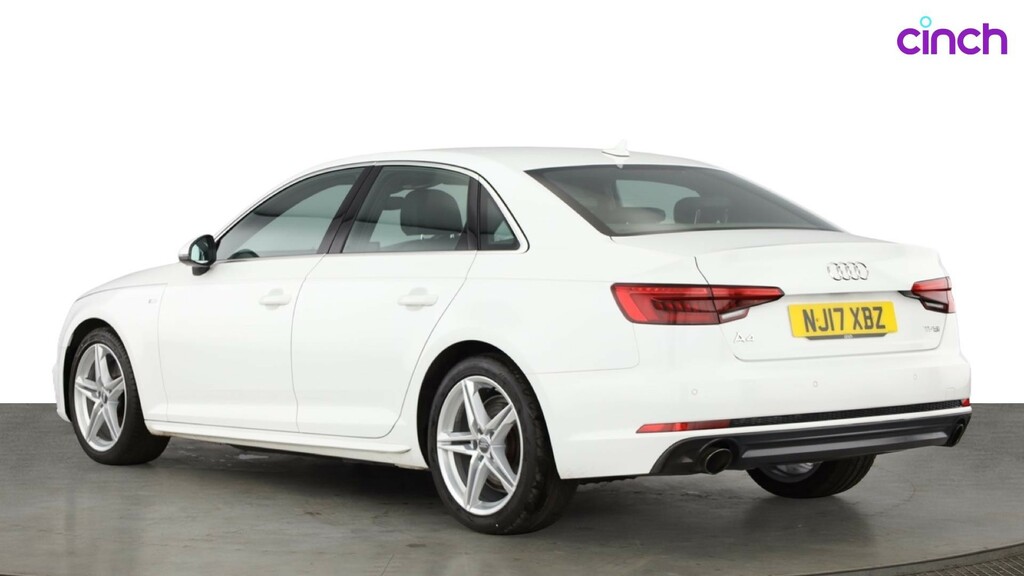 Audi A4 A4 S Line Tfsi White #5