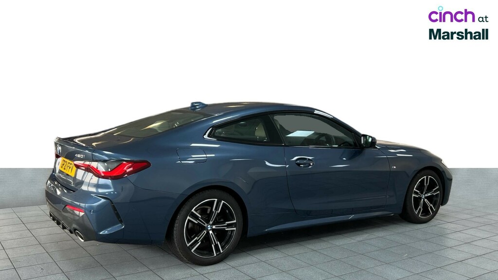 BMW 4 Series Blue #3