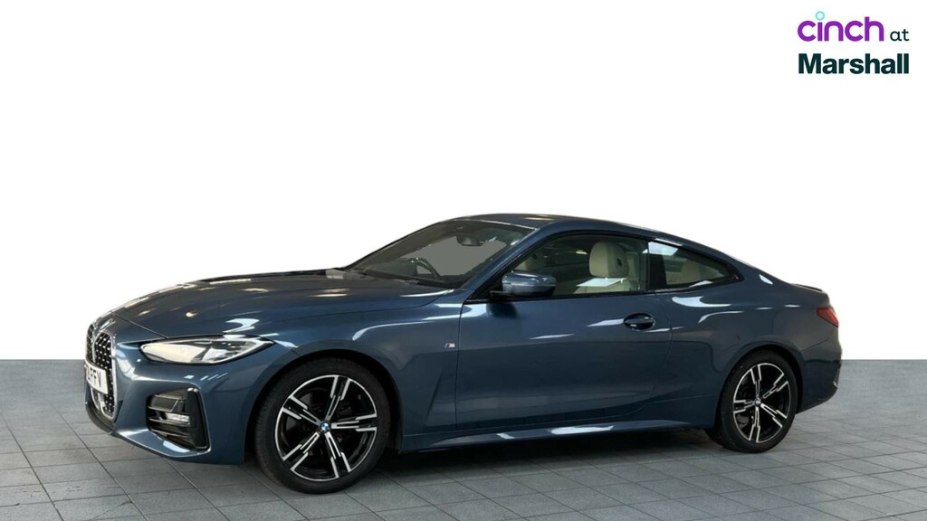 BMW 4 Series Blue #9