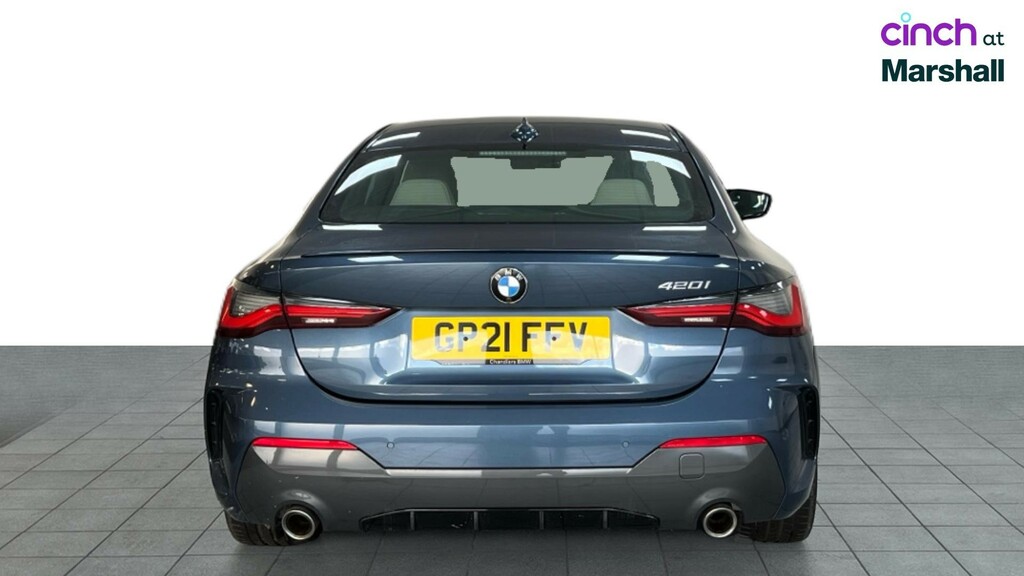 BMW 4 Series Blue #4