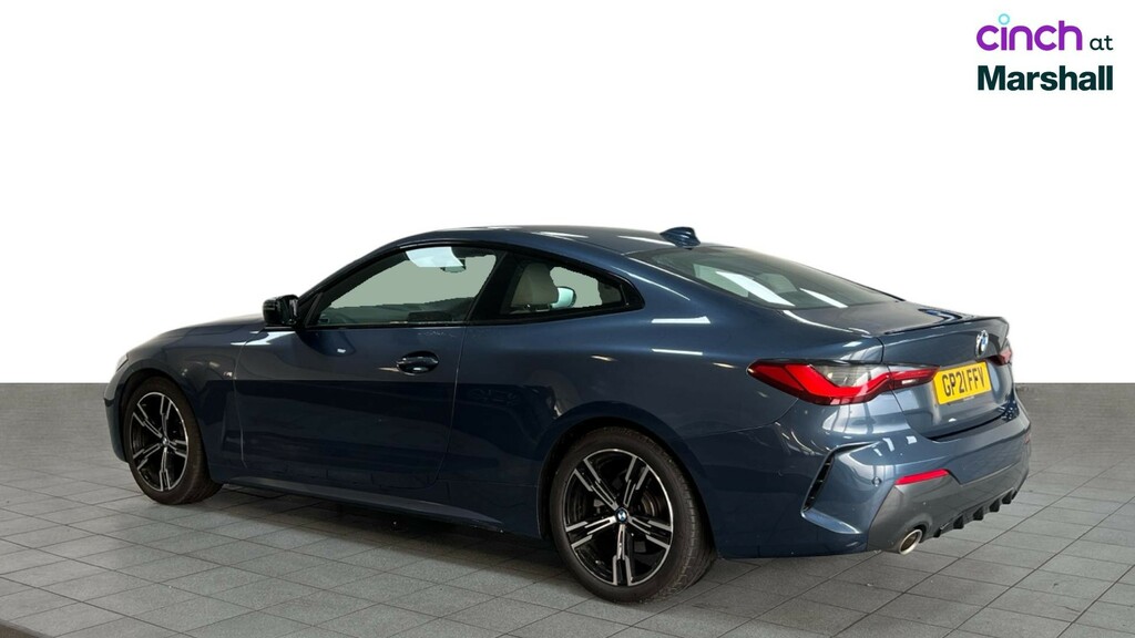 BMW 4 Series Blue #7