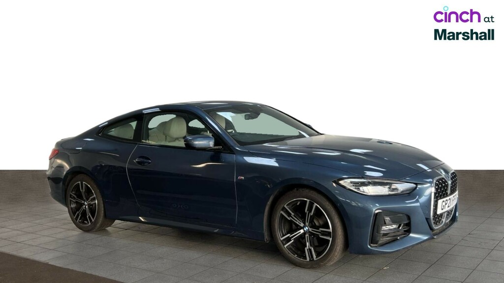 BMW 4 Series Blue #1