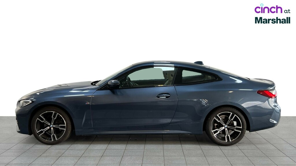 BMW 4 Series Blue #8