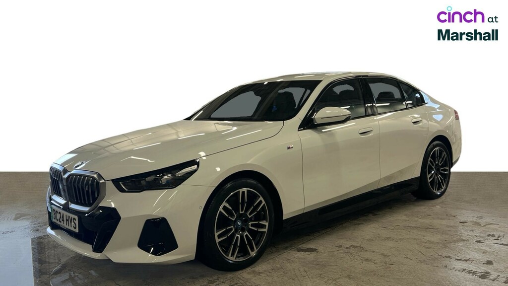 BMW i5 Saloon Grey #8