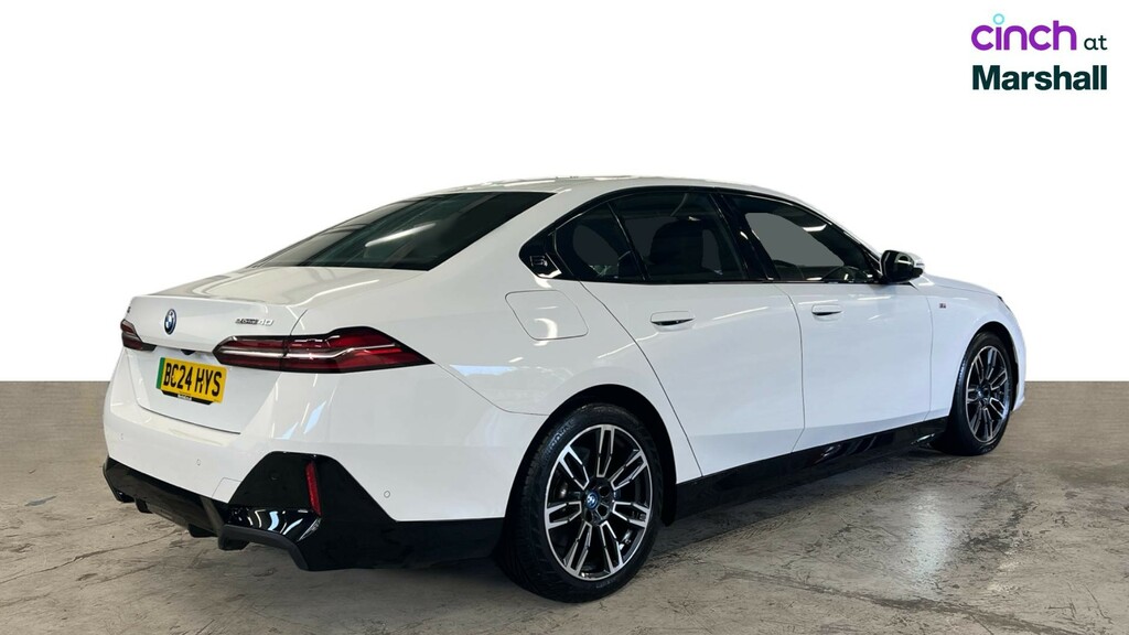 BMW i5 Saloon Grey #3