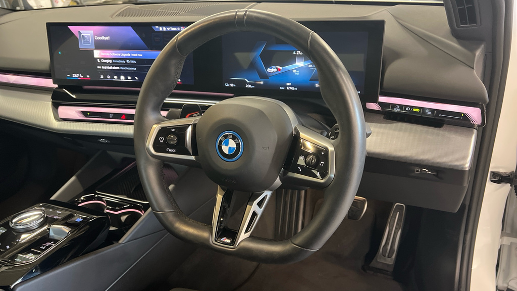 BMW i5 Saloon Grey #15