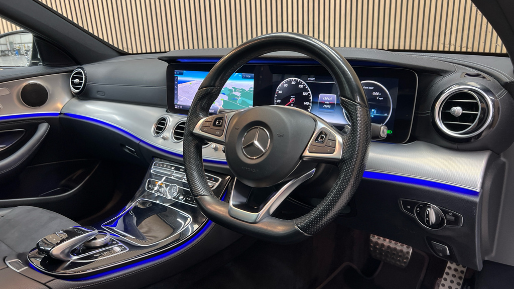 Mercedes-Benz E Class Amg Line Silver #9