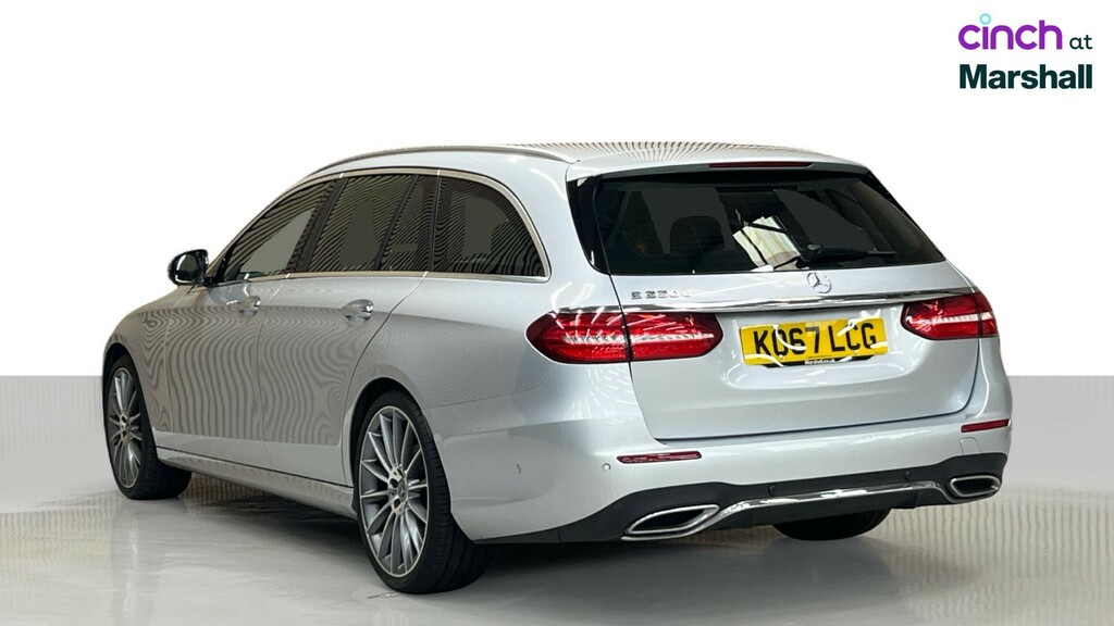 Mercedes-Benz E Class Amg Line Silver #5