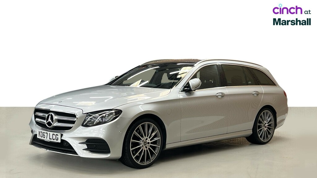 Mercedes-Benz E Class Amg Line Silver #7